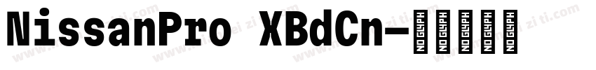 NissanPro XBdCn字体转换